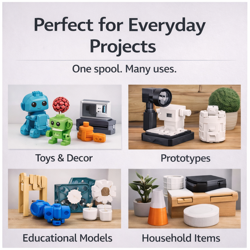 PLA Basic Filament – Smooth, Reliable Printing for Everyday Projects