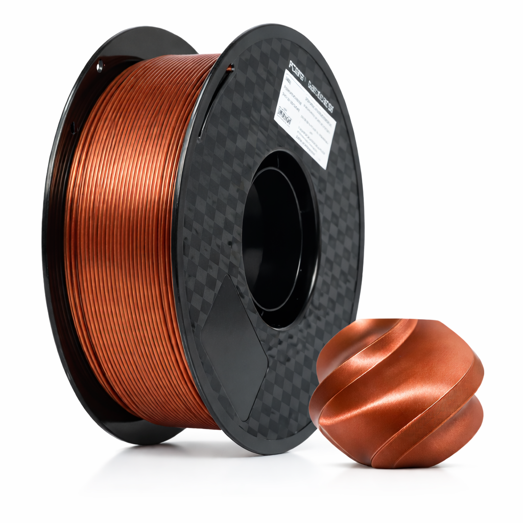 Silk PLA Filament – High-Gloss Finish for Decorative & Display 3D Prints