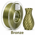 PLA Silk Filament – High-Gloss Finish for Decorative & Display 3D Prints