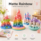 PLA Matte Rainbow  Filament 1.75mm | Premium Low-Gloss Gradient PLA for Creative 3D Printing