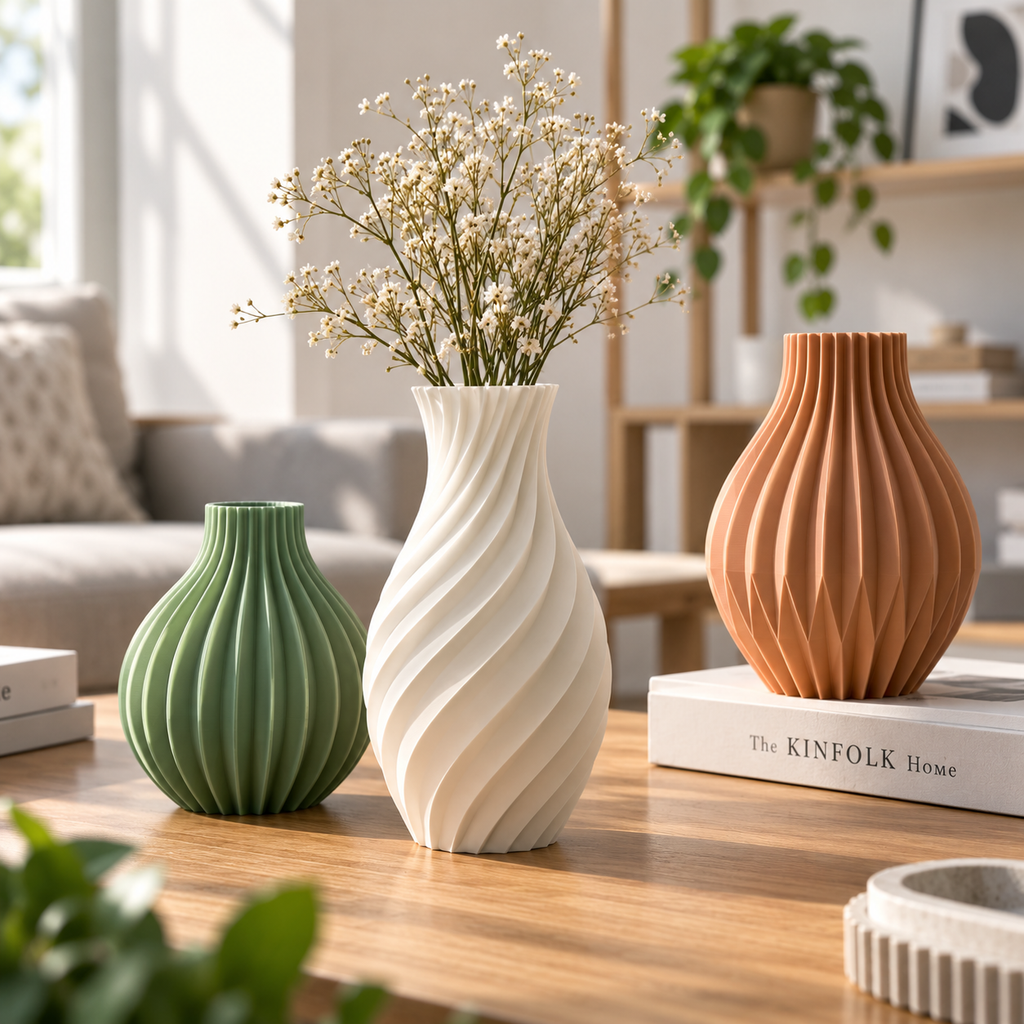 PLA Matte Filament – Low-Gloss Finish, Easy Printing & Low Odor for Home and Studio Use