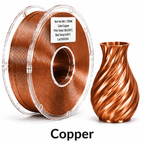 PLA Silk Filament – High-Gloss Finish for Decorative & Display 3D Prints