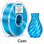 PLA Silk Filament – High-Gloss Finish for Decorative & Display 3D Prints