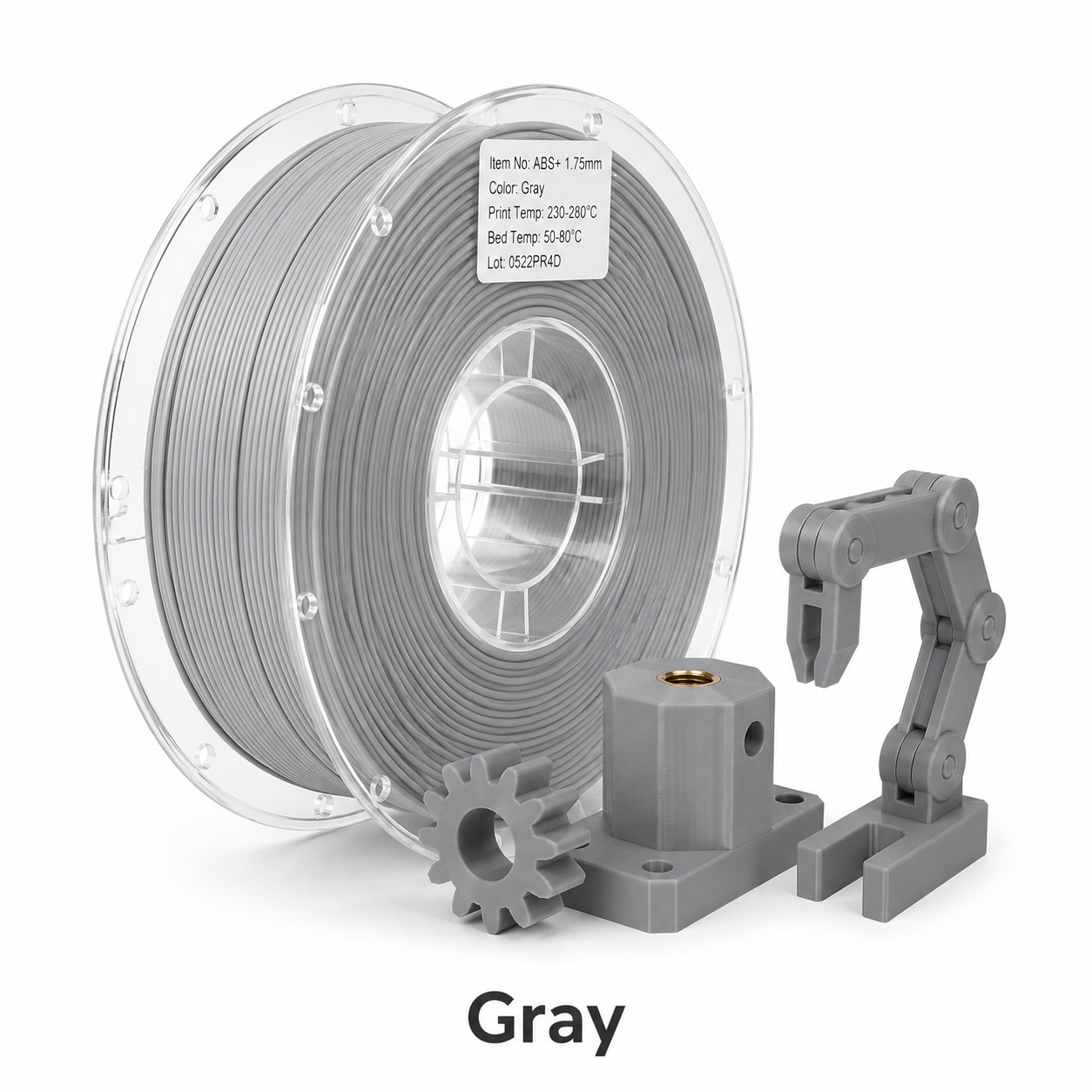 ABS+ Filament 1.75mm | High Strength | Low Warp | 1kg | ±0.02mm Accuracy
