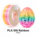PLA Silk Rainbow Filament 1.75mm | Glossy Multicolor Gradient PLA