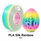 PLA Silk Rainbow Filament 1.75mm | Glossy Multicolor Gradient PLA