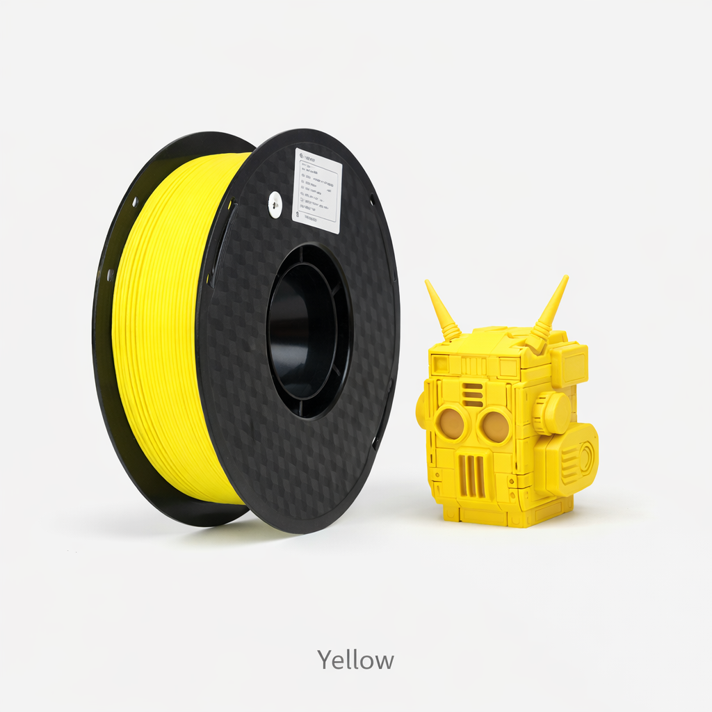 Matte PLA Filament – Low-Gloss Finish, Easy Printing & Low Odor for Home and Studio Use